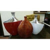 Designer Flower Pot In Metal